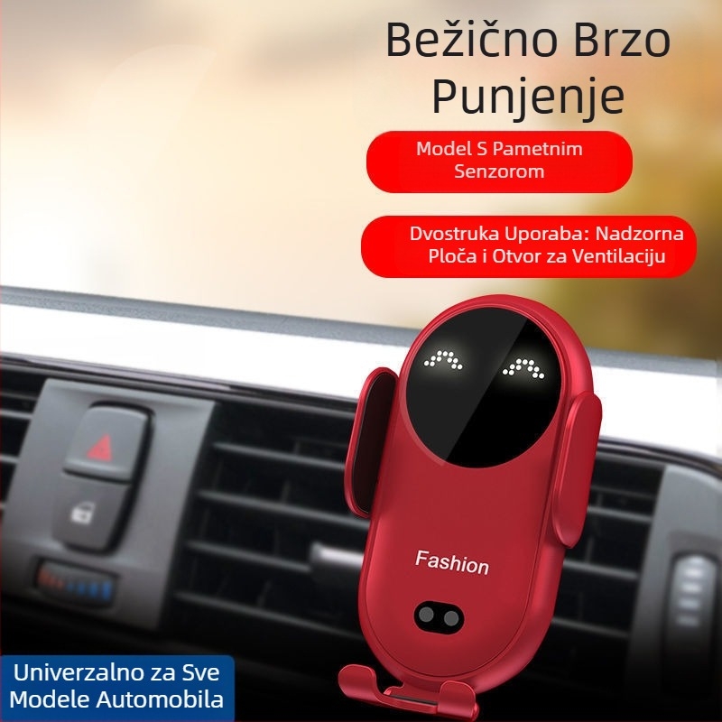 FYl nosač za bežični punjač za automobil, nosač za izlaz zraka za punjač za automobil, univerzalni nosač za mobilni telefon, automatska indukcija