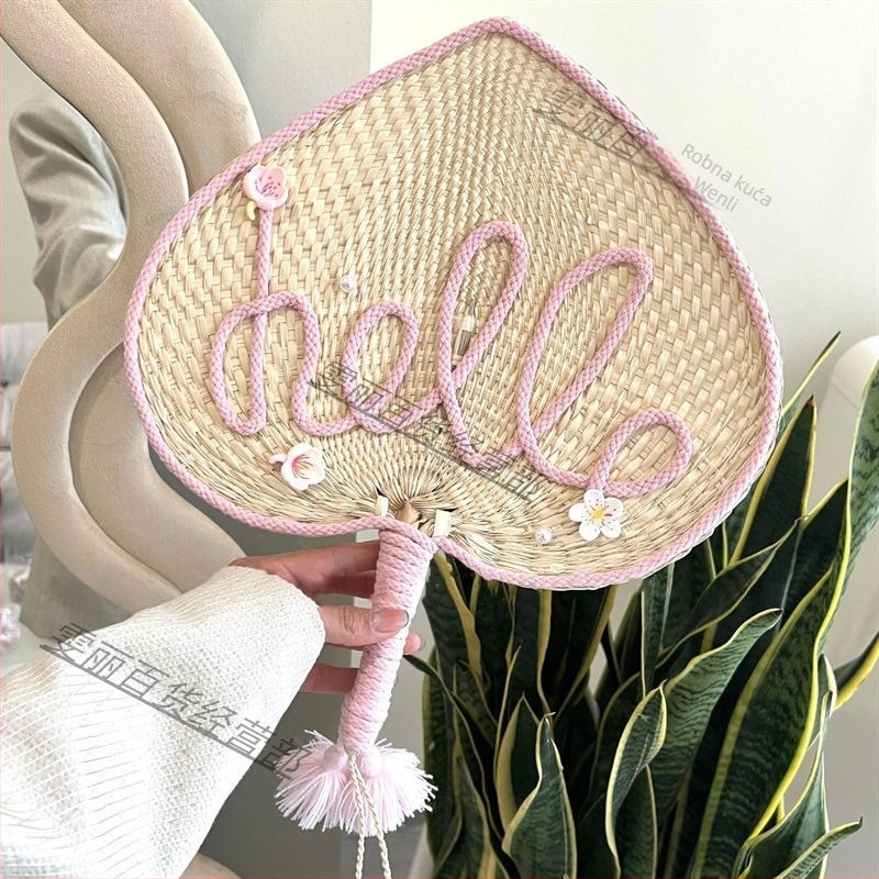 Ručno izrađena slatka lepeza za djevojčice i učenice ljeti, popularna na društvenim mrežama