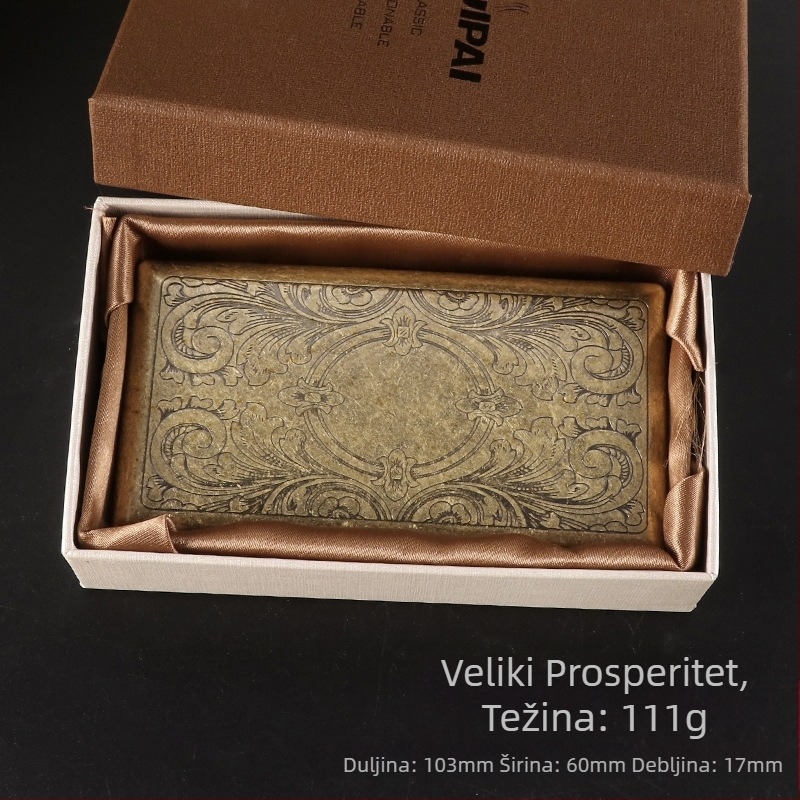 Represent Wish Classic Retro pakiranje od 20 tankih kutijica za cigarete s više uzoraka, prijenosne ukrasne kutijice za cigarete s dva lica