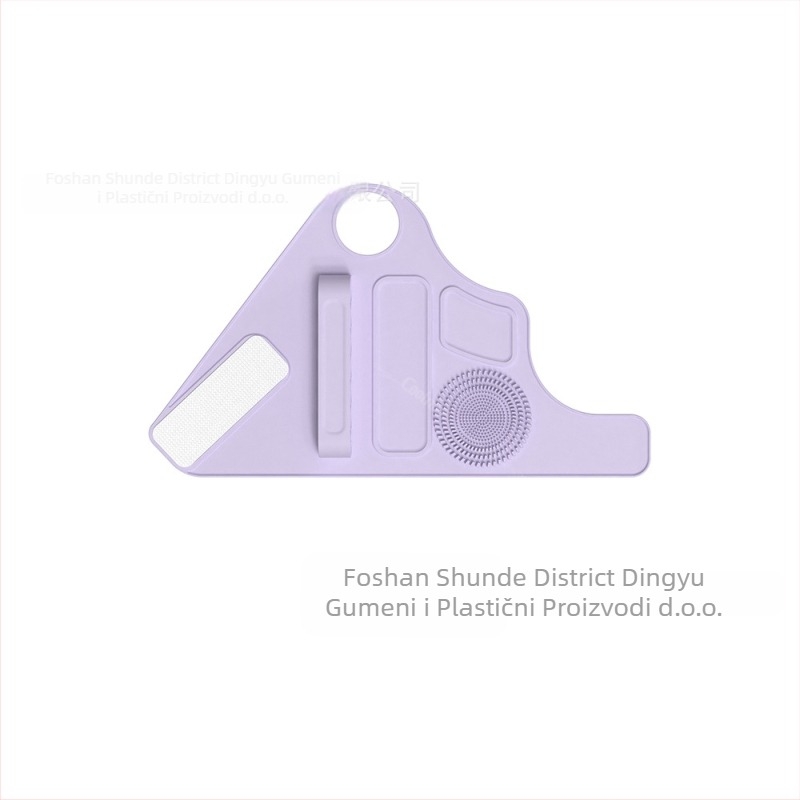 Amazon Silikonska podloga za šminku Pomoćni remen za ruke Višenamjenska paleta za čišćenje četkica za šminku Alat za ljepotu