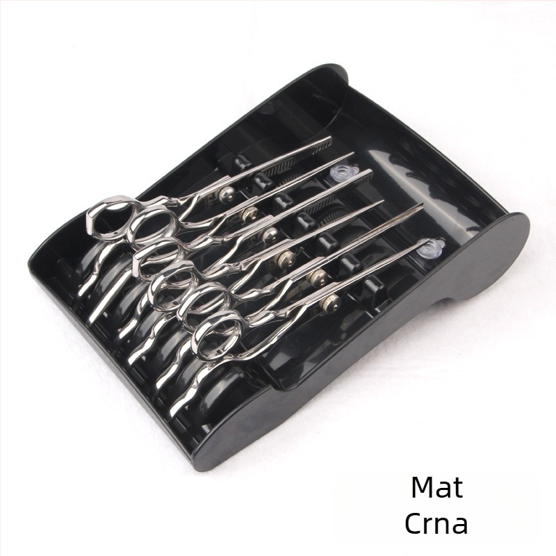 Držač za frizerske škare, kreativni držač za škare za postavljanje alata za stiliste, držač za škare za brijačnicu, neklizajuća fiksna kutija za pohranu