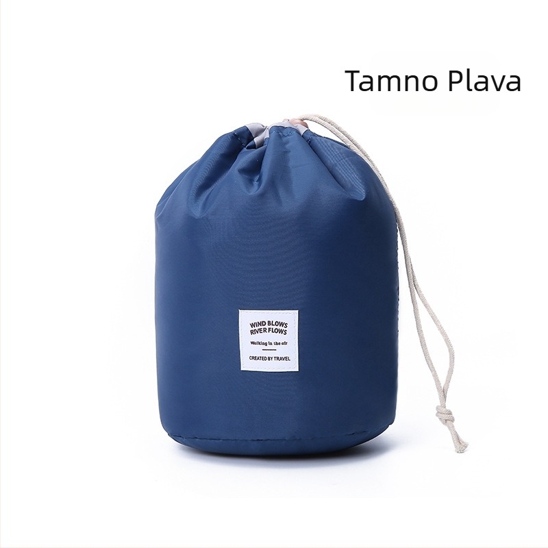 Korejska kozmetička torba cilindra velikog kapaciteta za vanjska putovanja vodootporna torba za pranje rublja logotip tvorničke izravne prodaje