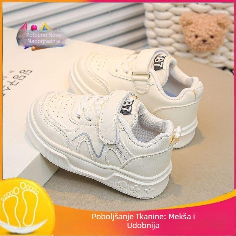 Djevojačke tenisice, Dječje cipele za bebe, Proljetne i jesenske dječje tenisice s mekim potplatom, Neklizajuće cipele, Nove cipele za dječake