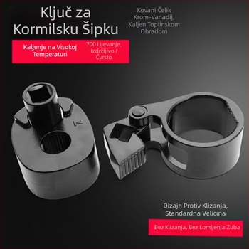 9Yw Alat za uklanjanje kuglastih zglobova automobila Ključ za kormilo Popravak automobila Održavanje automobila Uklanjanje Alat za unutarnji kuglasti zglob upravljača