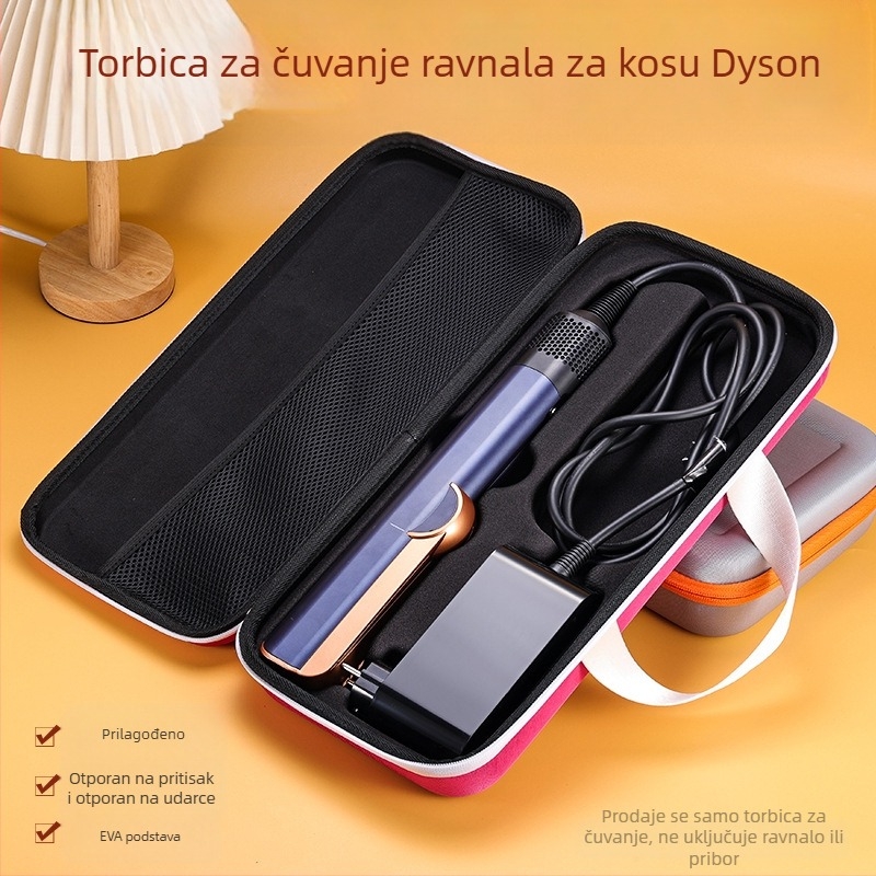 Pogodno za Dyson torbu za pohranu pegle za kosu, Airstrait HT01 kutiju za pohranu, prijenosnu kutiju za pohranu pegle za kosu