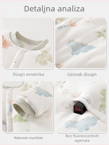 Odjeća za novorođenčad za jesen i zimu, pamučni topli top, pamučni kaput za novorođenčad za proljeće i jesen, zimska odjeća