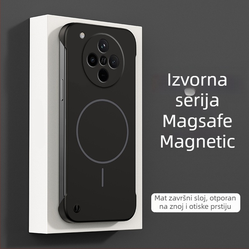 Mekana maskica bez rubova, pogodna za Honor Magic 7Pro, nova magnetska maskica Magic 6, ultra tanka matirana Gtpro
