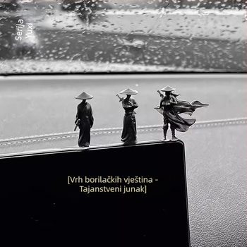 2025 Jianghu Love Chivalrous ukras za prozor automobila u bočnim konzolama Jianghu uređenje interijera automobila u drevnom stilu