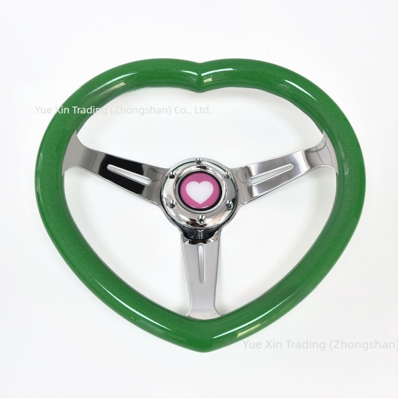Automobilski modificirani volan u obliku srca, JDM modificirani stil, univerzalni trkaći personalizirani volan, popularni vrući model
