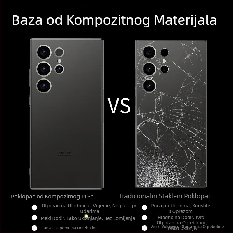 Za masku za telefon Samsung S25Ultra AG, osjećaj kože, zaštitnu masku za Galaxy S24 S23, simulaciju maske za mobitel.