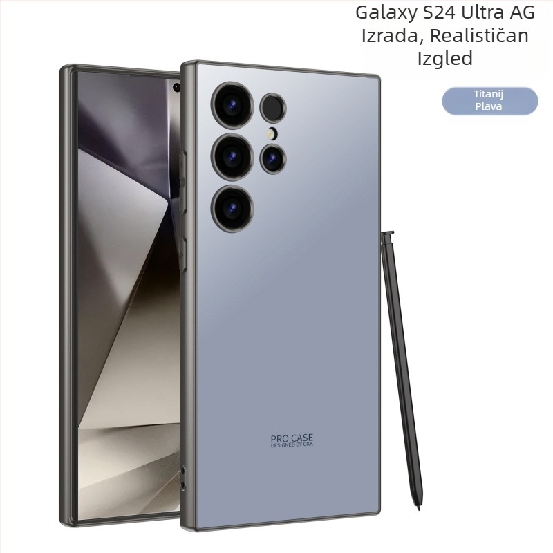 Za masku za telefon Samsung S25Ultra AG, osjećaj kože, zaštitnu masku za Galaxy S24 S23, simulaciju maske za mobitel.