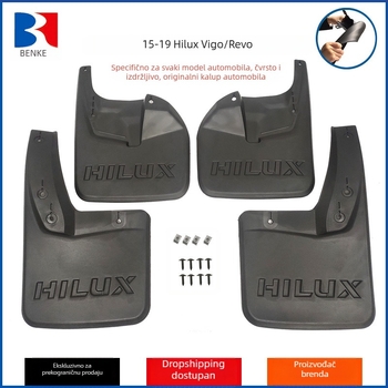Odgovara za blatobran za vanjsku trgovinu HILUX VIGO/REVO 2/4WD od 05-24.