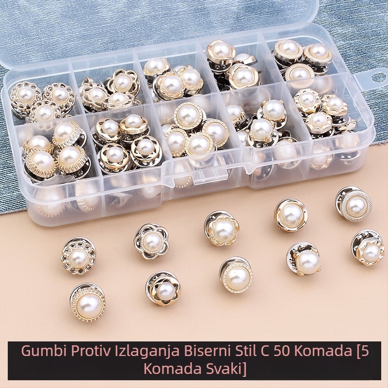 Ženska košulja s gumbima, antirefleksni gumbi, kardigan bez šavova, nevidljivi ženski gumb, skriveni gumb, fiksni kopča, biserni ukrasni gumb