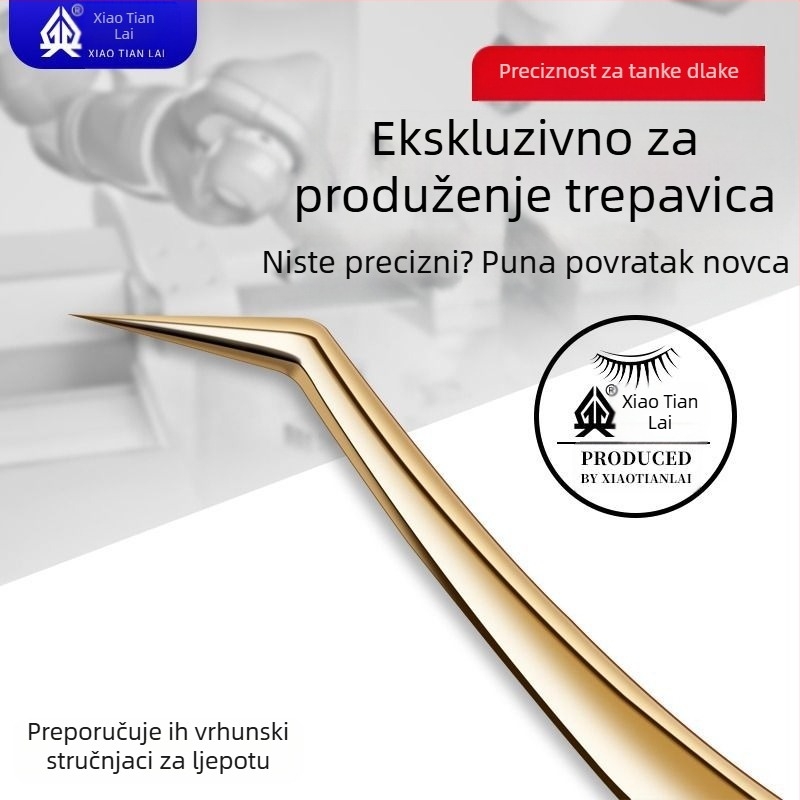 Vanjskotrgovinski pokloni, pinceta za umjetne trepavice, cijepljenje, puni set alata, visokoprofesionalni učitelj trepavica, generiranje poklona