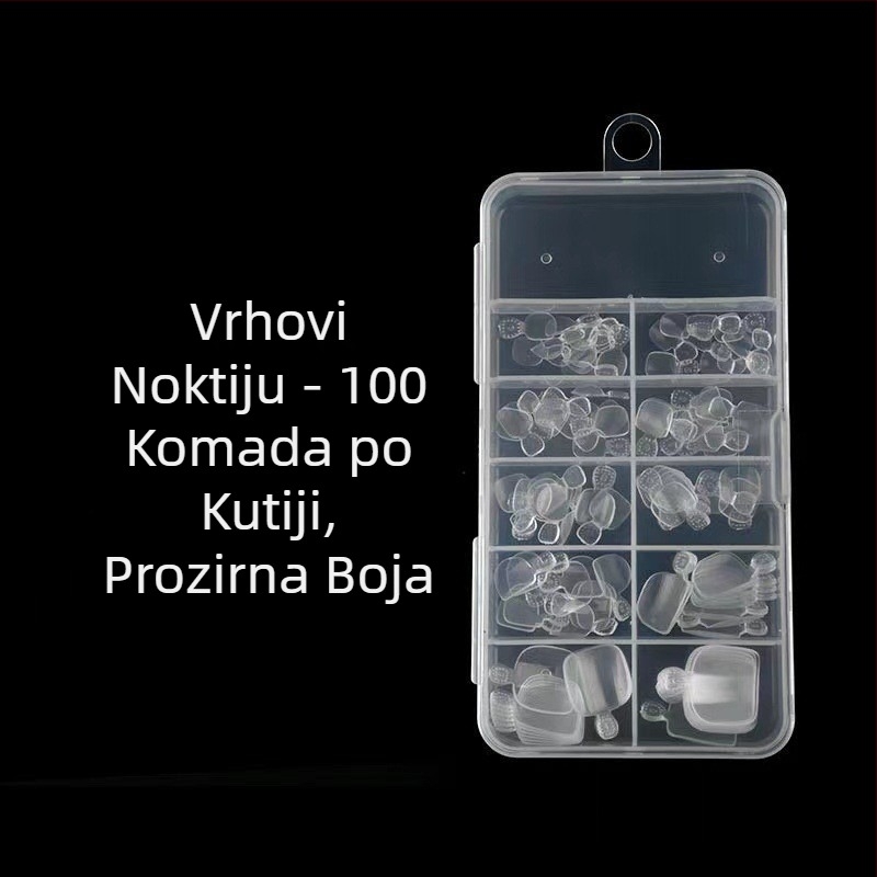 Manikura, nokti za stopala, ultra tanki flasteri za nokte na nogama bez tragova, 600 komada, prirodna ljepota stopala bez tragova, prozirni nokti za stopala
