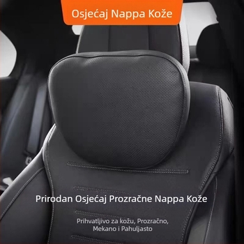 Pogodno za Nappa Mercedes-Benz originalni jastuk istog stila, lumbalni oslonac za vrat, naslon za glavu automobila E-klase Glcglegls, jastuk za sjedalo