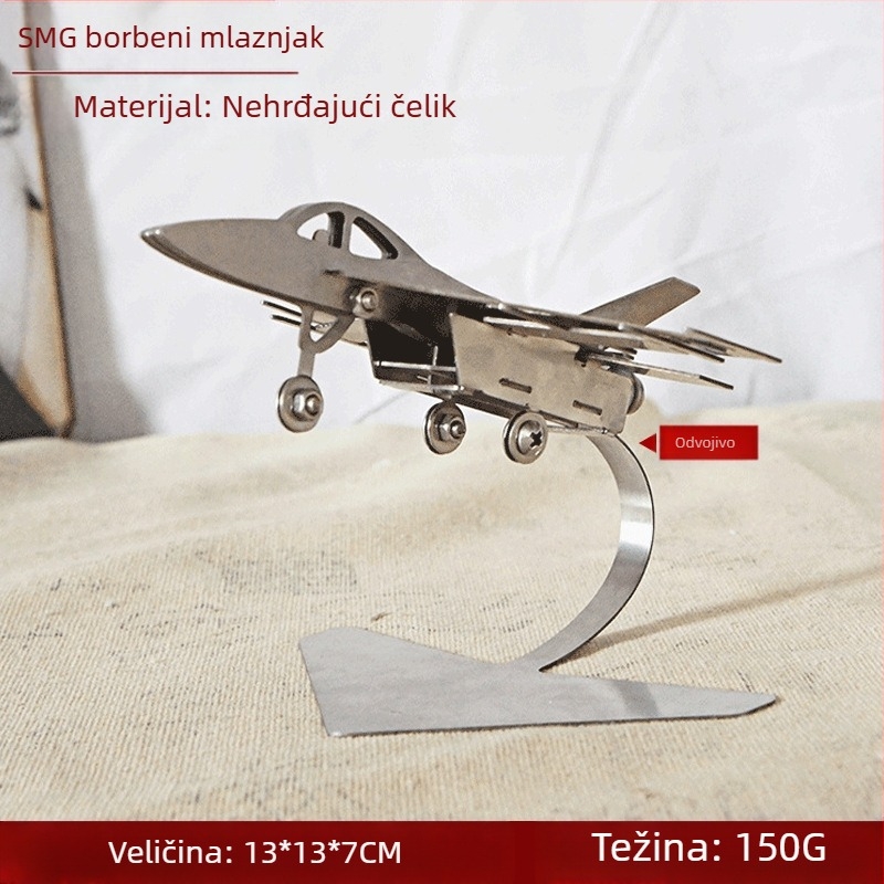 Proizvodnja od nehrđajućeg čelika, metalni obrti, Smg Wushi, helikopter, lokomotiva, raketni lovac, model ureda