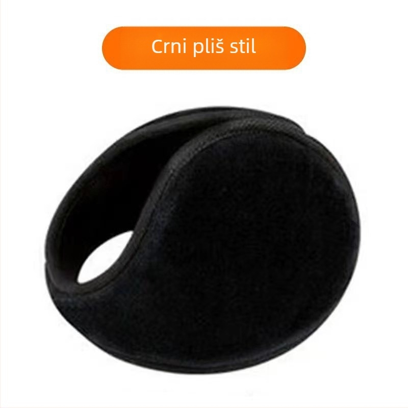 Slušalice Plišane slušalice za muškarce i žene Zimske stražnje nošenje Tople navlake za uši Zadebljane velike