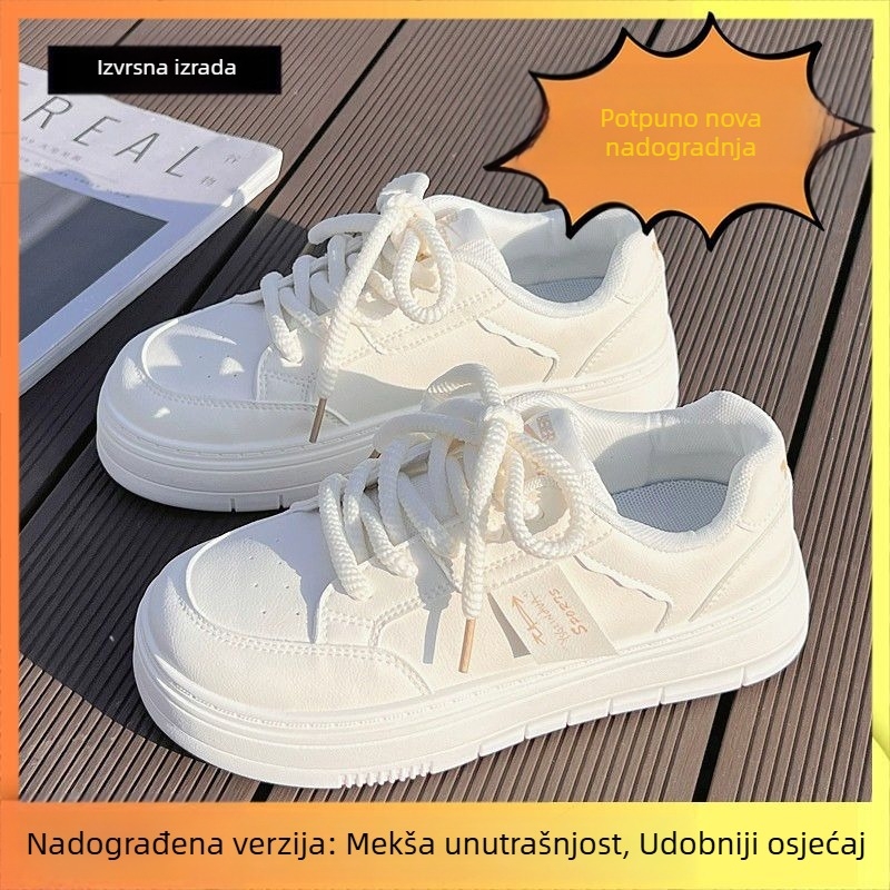 Ljetne suknje, prozračne sportske ležerne bijele cipele, ženske nove ljetne mrežaste cipele s velikim prstima iz 2024.