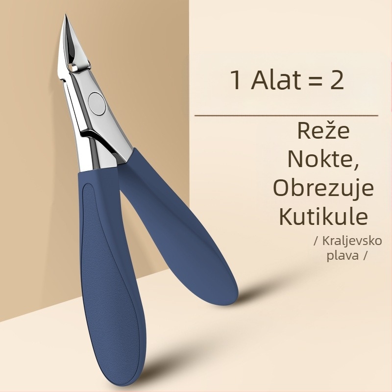 Škare za pojedinačne nokte, posebne škare za nokte za žljebove nokta, odijelo za škare za nokte, alati za kosu pedikuru, škare za olekranon nokte