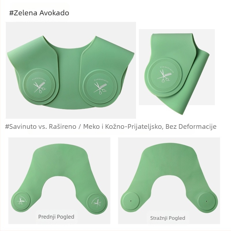 Jastučić za ramena za šišanje kose, prostirka za frizerske usluge, bojanje i peglanje kose, silikonski šal za frizerski salon, marama za kosu, proizvodi za frizerske salone protiv lomljenja