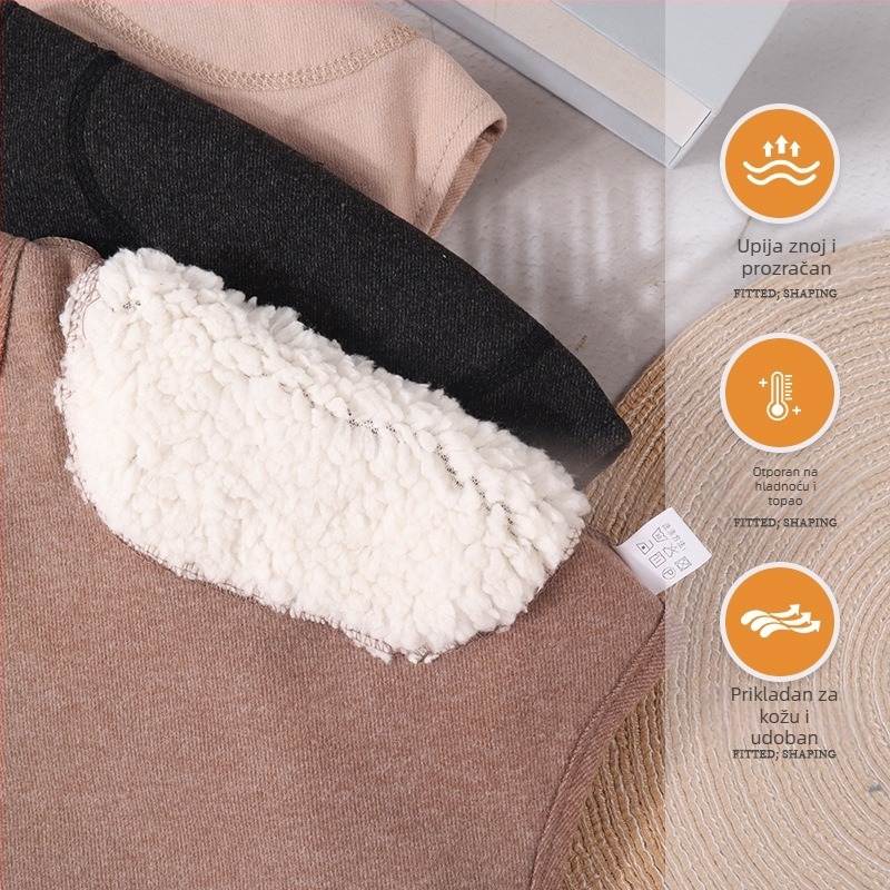 Derong samozagrijavajući prsluk za trudnice i majke za spavanje u vratnoj kralježnici, hladnootporni prsluk za srednje i starije osobe, topli šal, skriveni jastučići za ramena nakon poroda