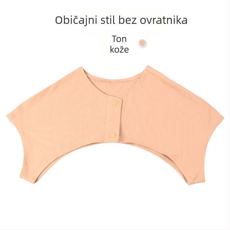 Derong samozagrijavajući prsluk za trudnice i majke za spavanje u vratnoj kralježnici, hladnootporni prsluk za srednje i starije osobe, topli šal, skriveni jastučići za ramena nakon poroda