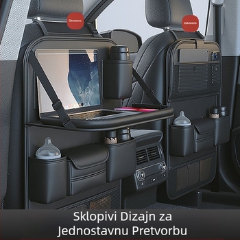 Torba za pohranu naslona autosjedalice višenamjenski stalak za pohranu viseća torba za pohranu na stražnjem sjedalu automobila unutar visećeg automobila