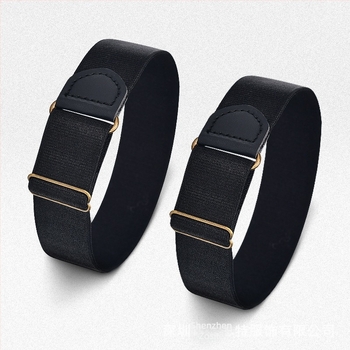 Muške košulje s kraćim rukavima, artefakt manžete, europske i američke retro fiksne elegantne barmene, košulje s protukliznim prstenom