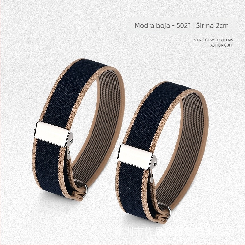 Muške košulje s kraćim rukavima, artefakt manžete, europske i američke retro fiksne elegantne barmene, košulje s protukliznim prstenom