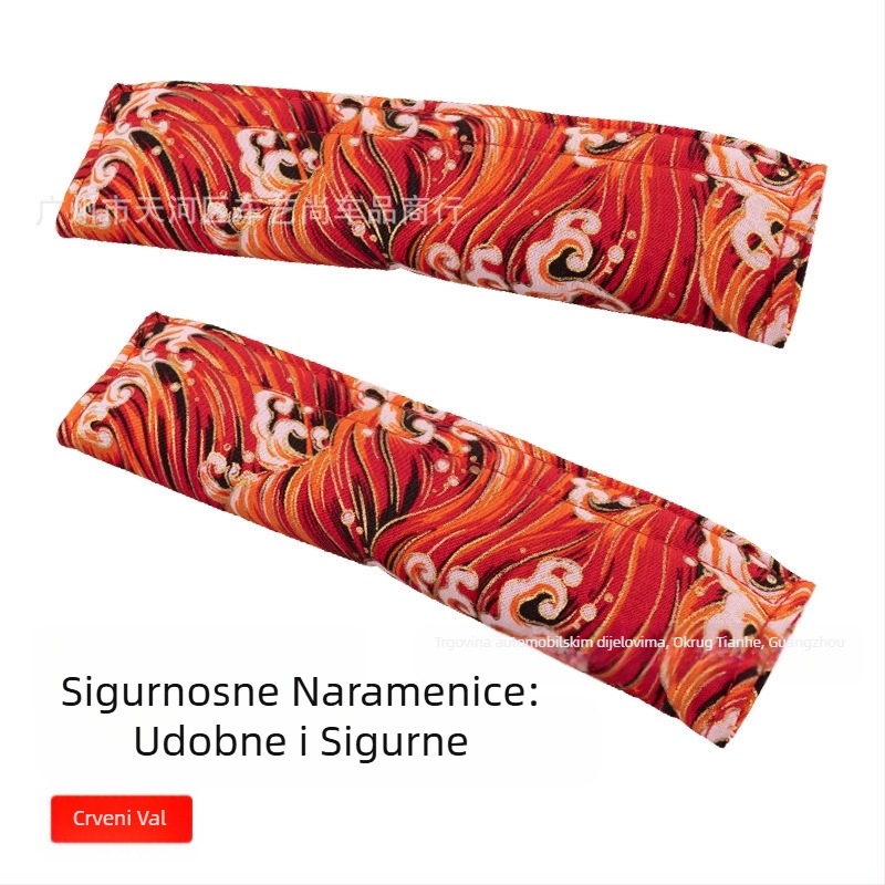 Navlaka za rame automobila Japanski i vjetrenjača sigurnosni pojas Zaštitna navlaka za automobil Zaštitna navlaka za sigurnosni pojas Ukras