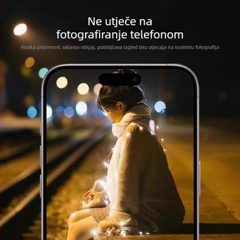 Apple 16Promax folija za objektiv iPhone 16 Naljepnica za stražnju kameru plus metalni prsten za objektiv s punim pokrivanjem