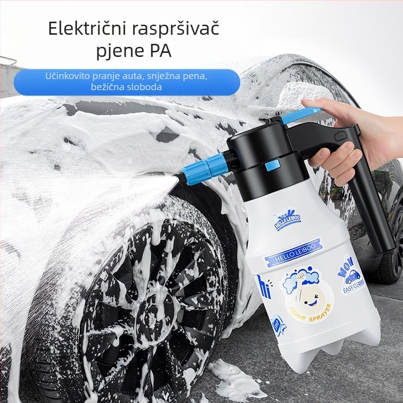 Električna autopraonica sa specijalnom pjenom za zalijevanje Bežično punjenje pneumatska zalijevačica prskalica za zalijevanje vrtna glava za prskanje