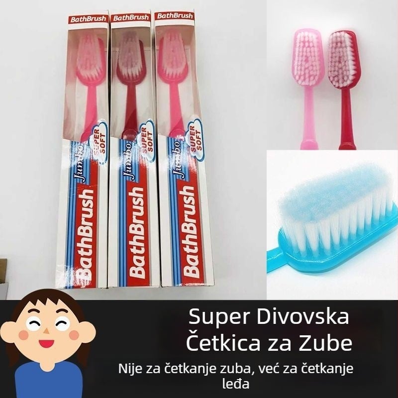 Velika četkica za zube, četka za kupanje, četka za čišćenje kućnih ljubimaca, četka za kupanje s masažnom četkicom za kupanje