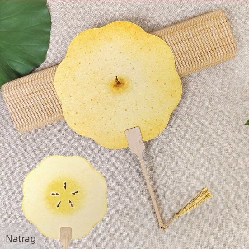 Lepeza lubenice, lepeza za voće, kul rekviziti, eksplozije malih crvenih knjiga, ručno oslikani lepeza, ljetni slatki poklon za hljebljenje rukom