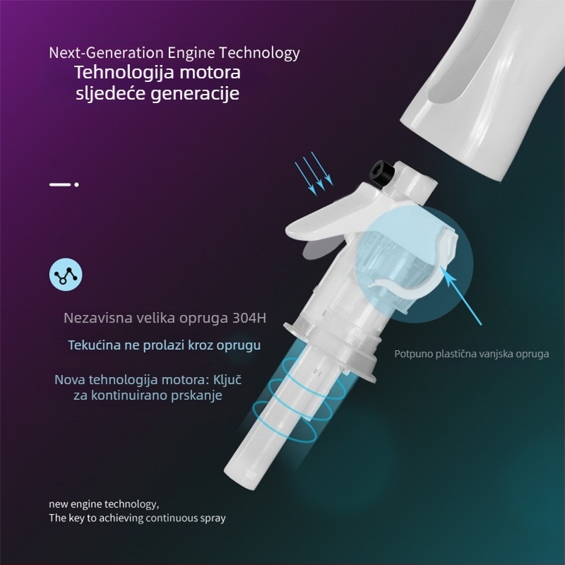 Spot 200ml300ml boca za kontinuirano raspršivanje šminke hidratantna boca plastična visokotlačna frizerska kantica za zalijevanje alkoholom