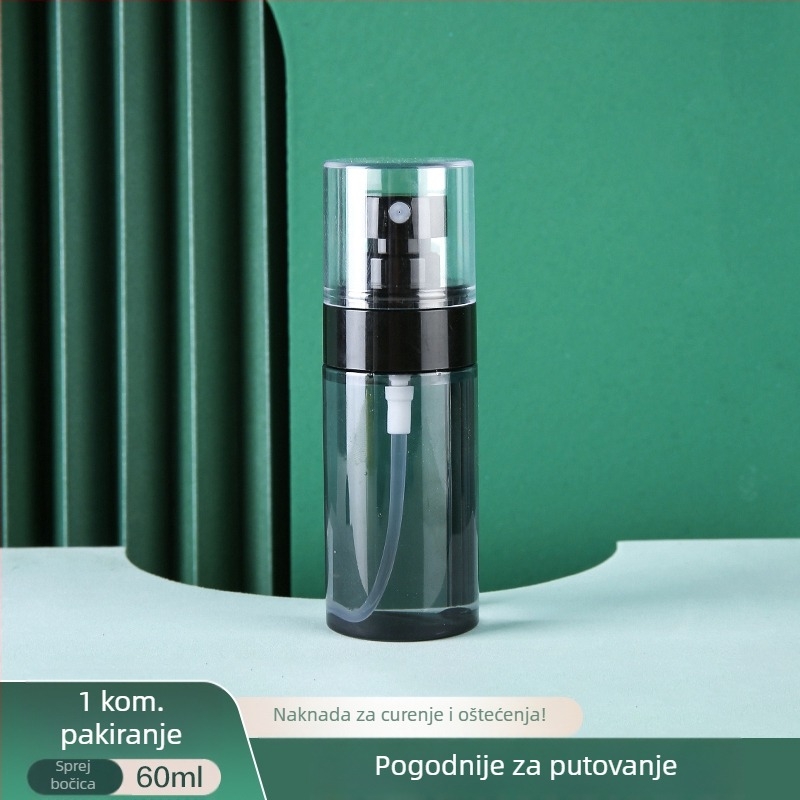 Bočica s raspršivačem, ultra fina maglica, putna bočica za ponovno punjenje, šminka za lice, hidratacija, prijenosna, tip push, alkoholna mala bočica s raspršivačem za putovanja