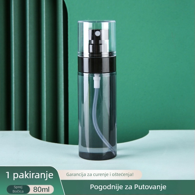 Bočica s raspršivačem, ultra fina maglica, putna bočica za ponovno punjenje, šminka za lice, hidratacija, prijenosna, tip push, alkoholna mala bočica s raspršivačem za putovanja
