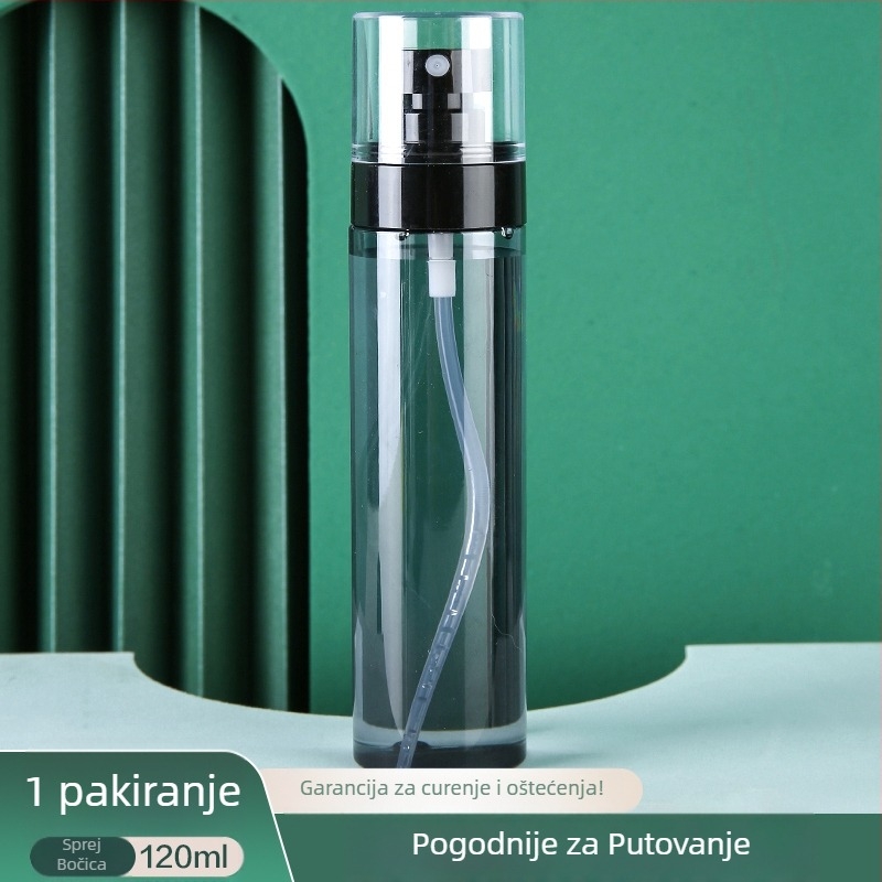 Bočica s raspršivačem, ultra fina maglica, putna bočica za ponovno punjenje, šminka za lice, hidratacija, prijenosna, tip push, alkoholna mala bočica s raspršivačem za putovanja