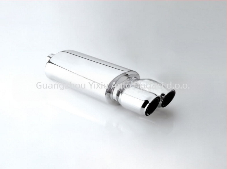 Tvornica izravno automobil modifikacija od nehrđajućeg čelika sportski automobil zvučni val univerzalna ispušna cijev kosi top nisko teški i debeli zvučni bubanj
