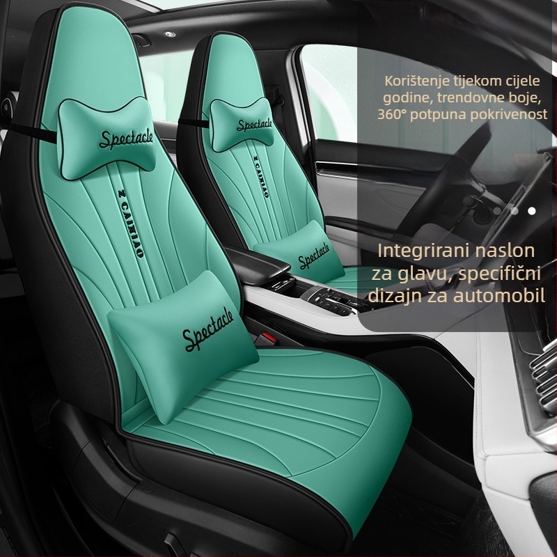 23 nova sveobuhvatna jednodijelna jastuka za glavu od pune kože, univerzalni jastuk za auto Four Seasons, jednodijelna dostava na veliko, međunarodna stanica