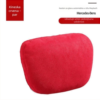 Jastuk za naslon za glavu, jastuk za vrat Mai, par unutarnjih jastuka za sjedalo, duboki jastuk za struk, auto Shina klase 4