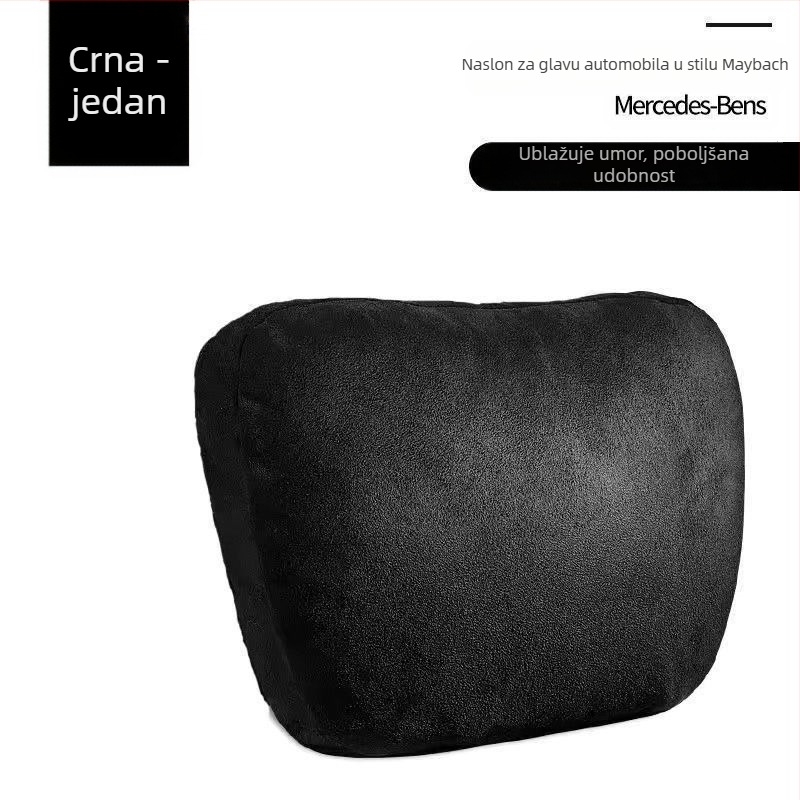 Jastuk za naslon za glavu, jastuk za vrat Mai, par unutarnjih jastuka za sjedalo, duboki jastuk za struk, auto Shina klase 4