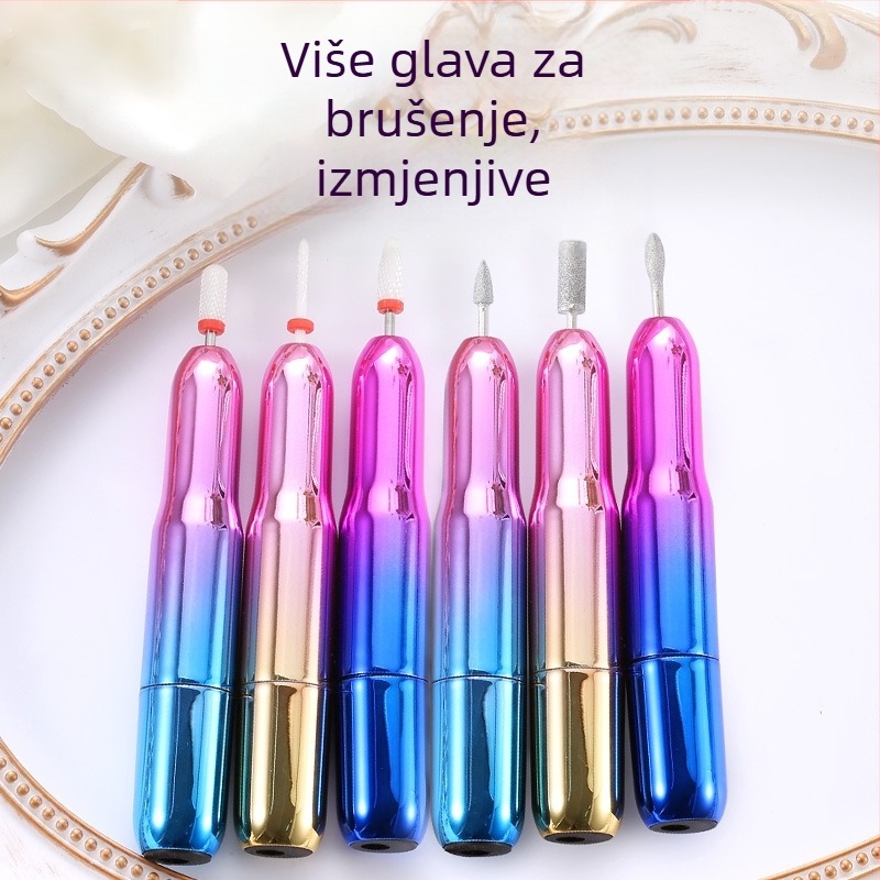 Šarena olovka za poliranje Električna olovka za skidanje laka za nokte s USB napajanjem Amazon specijaliziran za električne alate za nokte