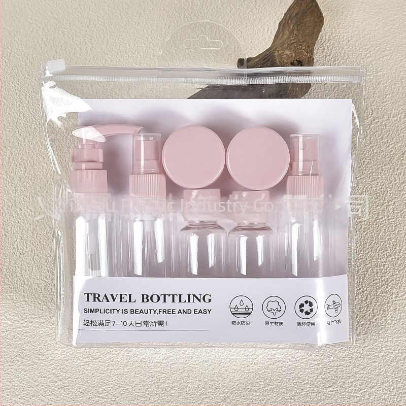 Putni set za boce, prozirna plastična kozmetička boca od 60 ml, boca za losion, prijenosna boca za kremu, prazna boca s raspršivačem