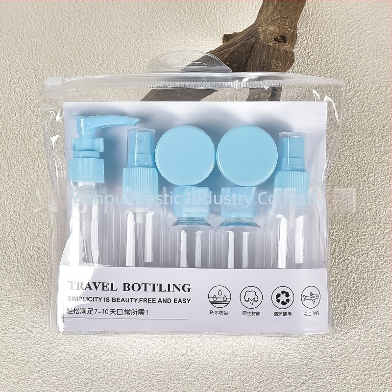 Putni set za boce, prozirna plastična kozmetička boca od 60 ml, boca za losion, prijenosna boca za kremu, prazna boca s raspršivačem