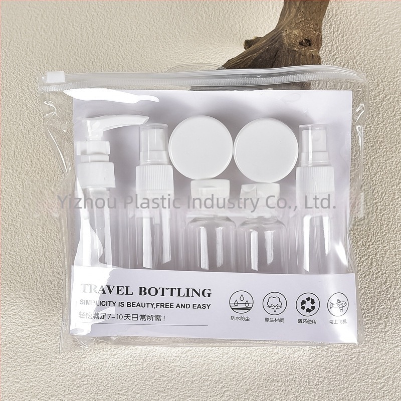 Putni set za boce, prozirna plastična kozmetička boca od 60 ml, boca za losion, prijenosna boca za kremu, prazna boca s raspršivačem