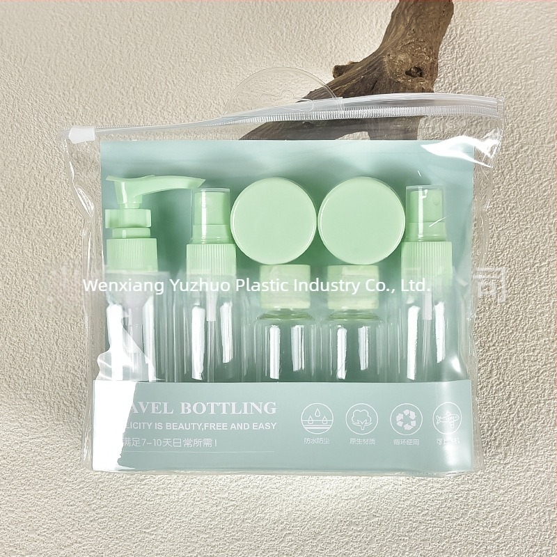 Putni set za boce, prozirna plastična kozmetička boca od 60 ml, boca za losion, prijenosna boca za kremu, prazna boca s raspršivačem