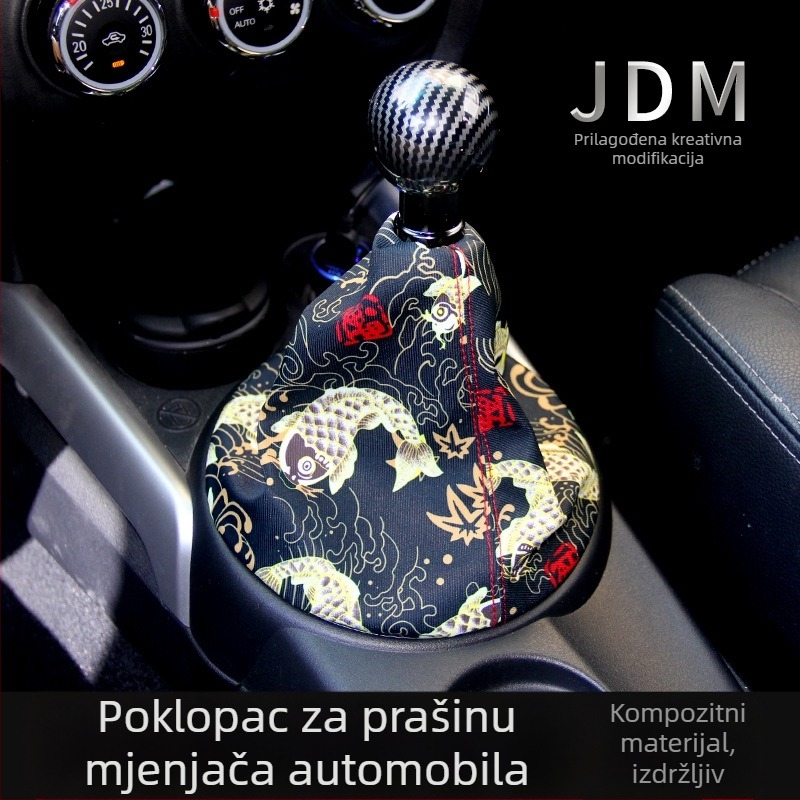 Modifikacija automobila i poklopac za prašinu od vjetra JDM personalizirani kreativni poklopac za prašinu, poklopac ručke mjenjača preko granice, vruća rasprodaja Univerzalni