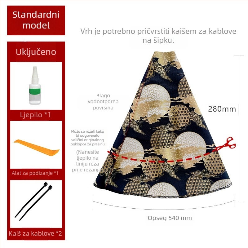 Modifikacija automobila i poklopac za prašinu od vjetra JDM personalizirani kreativni poklopac za prašinu, poklopac ručke mjenjača preko granice, vruća rasprodaja Univerzalni